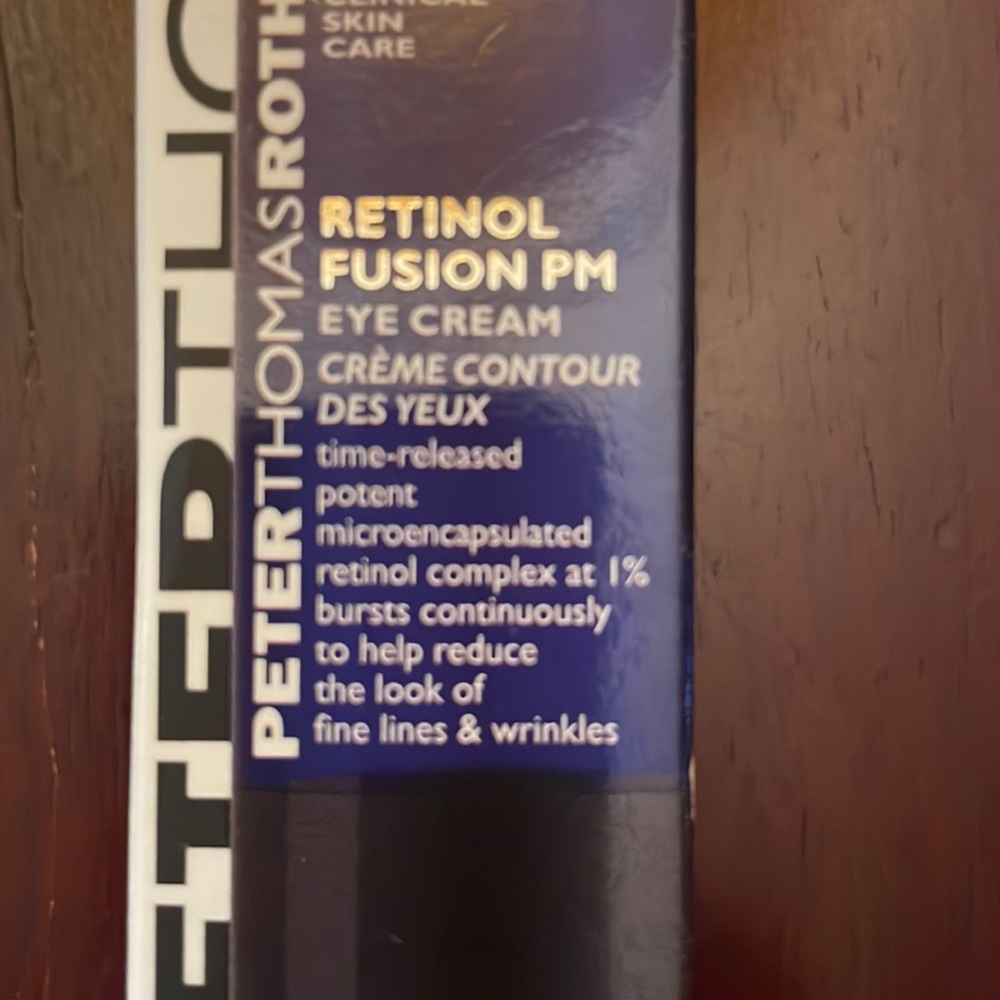 NIB-PeterThomas Roth Retinol Fusion PM Eye Cream.